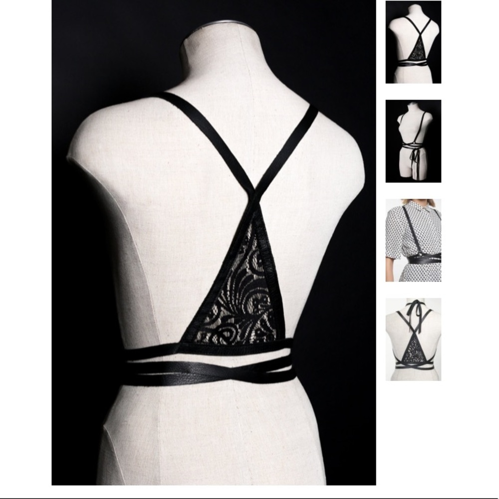 Lace wrap harness